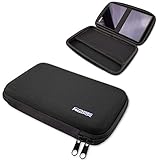 caseroxx GPS- Tasche für Awesafe 7" Zoll GPS Navigationsgerät, (GPS-Tasche mit Reissverschluss und Gummizug in schwarz)